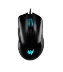 Acer Mysz do gier Acer predator Cestus 333, przewodowa, czarna