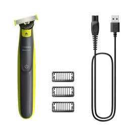 Philips Philips Shaver | QP2724/23 OneBlade | Operating time (max) 45 min | Wet & Dry | NiMH | Black/Lime