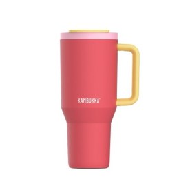 Kubek termiczny ze słomką Kambukka Rio Tumbler 950ml, Pink Papaya