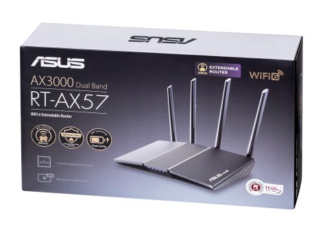Asus- RT-AX57 router AX3000 Wi-Fi 6