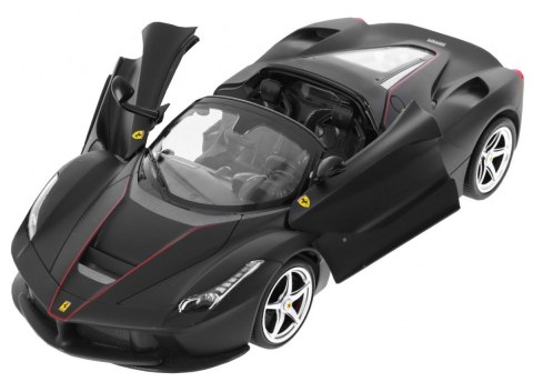 ND28_10159_ZRC_75800_CZ Ferrari LaFerrari Aperta czarne RASTAR model 1:14 Zdalnie sterowane auto + pilot 2 4 GHz