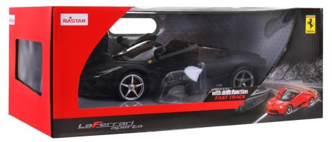 ND28_10159_ZRC_75800_CZ Ferrari LaFerrari Aperta czarne RASTAR model 1:14 Zdalnie sterowane auto + pilot 2 4 GHz