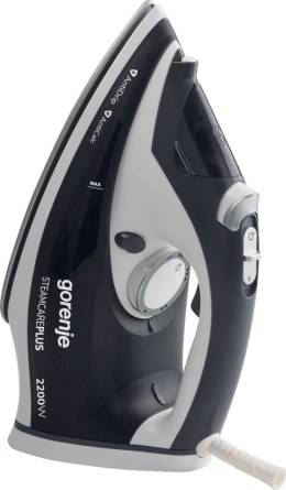Gorenje Gorenje | SIH2200DGT | Żelazko parowe | 2200 W | Pojemność zbiornika na wodę 280 ml | Ciągły strumień pary 30 g/min | Wydajność 