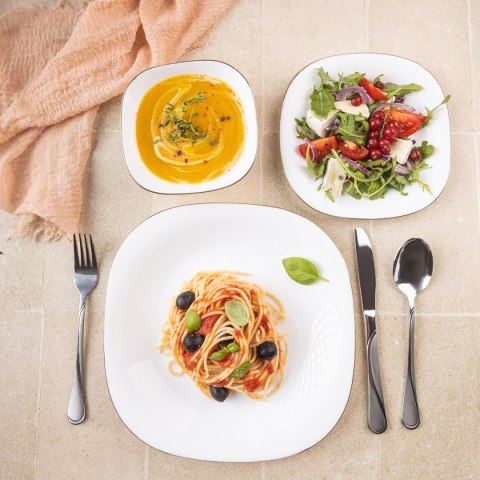 KOMPLET OBIADOWY TOPAZ DLA 6 OSÓB 18 ELEM. KINGHOFF KH-1923