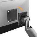 MACLEAN UCHWYT BIURKOWY DO MONITORA LCD 17-57", 27KG, VESA MAX 200X200 PODWÓJNE RAMIĘ MC-968