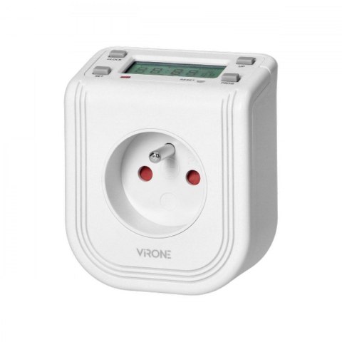 VIRONE PROGRAMATOR CZASOWY ELEKTRONICZNY GÓRNY EKRAN