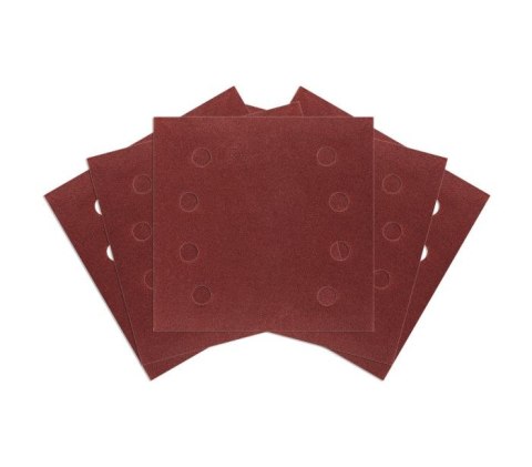 NEO PAPIER ŚCIERNY KWADRAT P120 113*113MM, 8 OTW. 5 SZT.