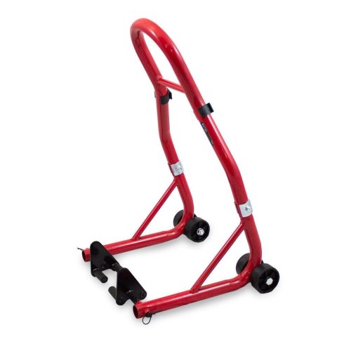 Uchwyt na przednie koło do motocykla motoru 250kg czerwony gumowy stojak