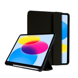 ND38_CRG-FXF-IPD109-BLK Crong FlexFolio ? Etui iPad 10.9 (2022) z funkcją Apple Pencil (czarny)