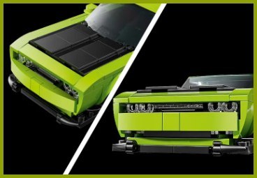 77237 - LEGO Speed Champions - Samochód sportowy Dodge Challenger SRT Hellcat