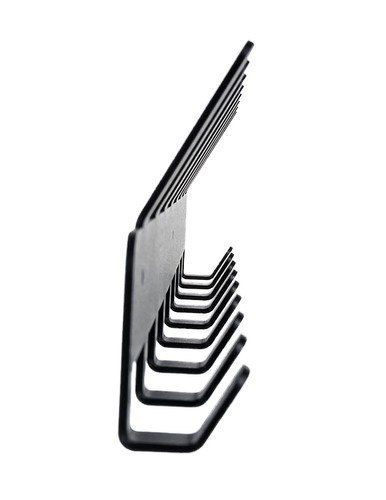 ND12_15611 Wieszak ścienny (17 haków) - czarny 5903738105953