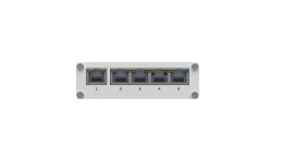 Teltonika Teltonika | Switch | TSW110 | Niezarządzany | 1 Gbps (RJ-45) portów ilość 5 | 10 Gbps (RJ-45) portów ilość 0 | SFP portów ilość 