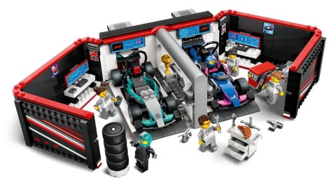 LEGO City 60444 - F1 Garaż i bolidy Mercedes-AMG i Alpine