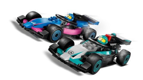 LEGO City 60444 - F1 Garaż i bolidy Mercedes-AMG i Alpine