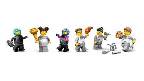 LEGO City 60444 - F1 Garaż i bolidy Mercedes-AMG i Alpine