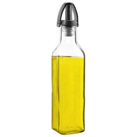 Butelka na Oliwę Ocet z Dozownikiem Szklana VILDE 250 ml Przezroczysta