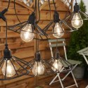 Girlanda Ogrodowa Żarówki Lampki Świąteczne VILDE LED 5,5 m 6 szt.