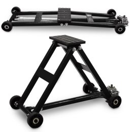 Podnośnik nożycowy BITUXX 2,5T płaska platforma 11-48cm na korbę ręczną