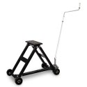 Podnośnik nożycowy BITUXX 2,5T płaska platforma 11-48cm na korbę ręczną