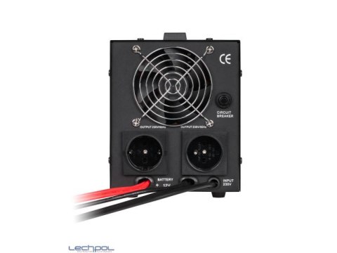 URZ3406B Awaryjne źródło zasilania KEMOT PROsinus-700 przetwornica z czystym przebiegiem sinusoidalnym i fu