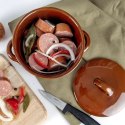 Pojemnik Garnek do Marynowania Kiszenia Ceramiczny z Pokrywką ORION 650 ml