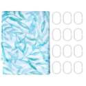 Wodoodporna Zasłona Prysznicowa Łazienkowa BATHROOM SOLUTIONS 180 x 200 cm