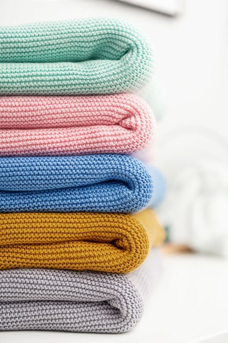 ND33_SILLO-4334 KOCYK BAMBUSOWO-BAWEŁNIANY 80X100 CM RÓŻOWY