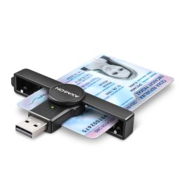 AXAGON AXAGON Foldable pocket USB-A contact Smart/ID card reader | CRE-SMPA