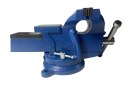 Imadło Ślusarskie Stołowe z żeliwa szczęki BITUXX 125mm Obrotowe 360 stopni