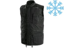 CXS BEZRĘKAWNIK OCIEPLANY CXS OHIO CZARNY ROZMIAR XXL