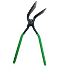 Kleszcze dekarskie Blacharskie szczypce/cęgi do gięcia blachy 3szt. Zielone Bituxx