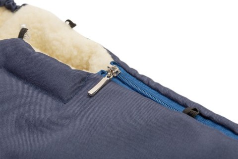 ND33_SILLO-821 ŚPIWOREK WEŁNA - NAVY DO WÓZKA (95x40)