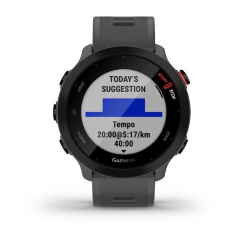 Zegarek sportowy Garmin Forerunner 55 42mm Szary