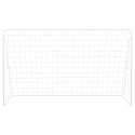 BRAMKA DO PIŁKI NOŻNEJ ENERO Z SIATKĄ 240X150X90CM FI 22MM I 25 MM