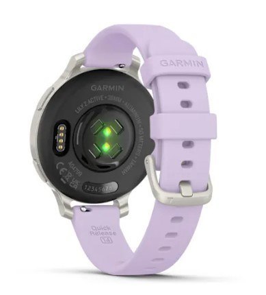 Zegarek sportowy Garmin Lily 2 Active 38mm Silver/Jasmine Purple