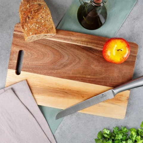 Deska do Krojenia EXCELLENT HOUSEWARE 36 x 23 cm Akacjowa z Uchem