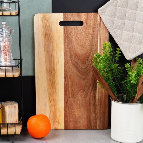 Deska do Krojenia EXCELLENT HOUSEWARE 36 x 23 cm Akacjowa z Uchem