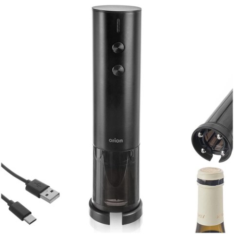 Korkociąg do Wina ORION Elektryczny Ładowarka USB-C Przecinak