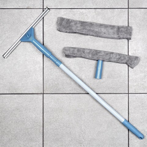Mop do Okien Teleskopowy 50-95 cm ze Ściągaczką Mikrofibra ULTRA CLEAN