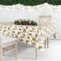 Obrus Świąteczny Plamoodporny 180 x 130 cm Kremowy EXCELLENT HOUSEWARE