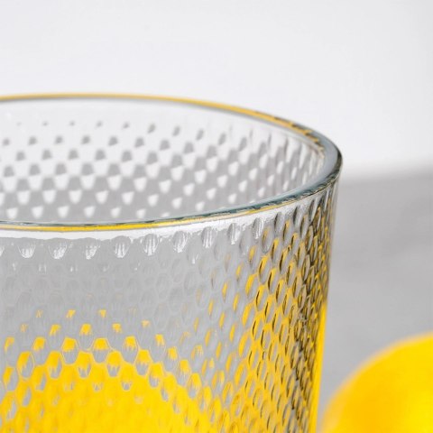 Szklanki Zestaw 6 szt. 425 ml EXCELLENT HOUSEWARE Grube Zdobione