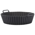 Wkład do Frytkownicy Air Fryer 1 szt. HIT Silikonowy Szary Okrągły 20 cm