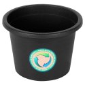 Doniczka Ogrodowa Okrągła VILDE 20 cm Czarna Odporna na Pogodę