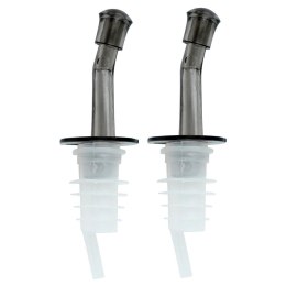 Dozowniki do Butelek EXCELLENT HOUSEWARE 2 szt. Przezroczyste z Zatyczkami