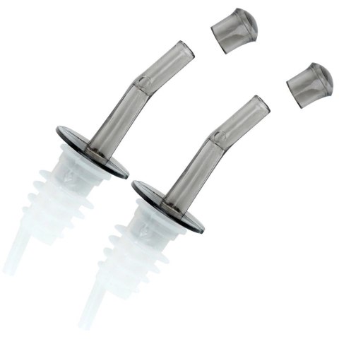 Dozowniki do Butelek EXCELLENT HOUSEWARE 2 szt. Przezroczyste z Zatyczkami