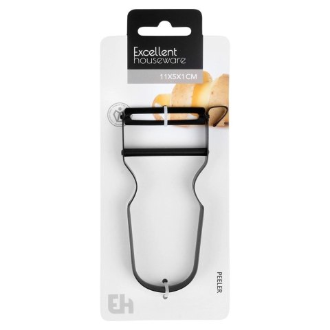 Obierak do Warzyw i Owoców 11,5 cm Stal Czarny EXCELLENT HOUSEWARE