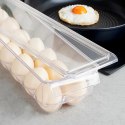 Pojemnik na Jajka z Pokrywką Przezroczysty 14 szt. EH 36 x 10,5 x 8,5 cm