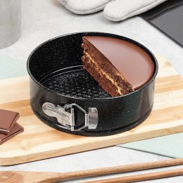 Tortownica Rozpinana Granitowa 20 cm VILDE Stal Nieprzywierająca do Ciast