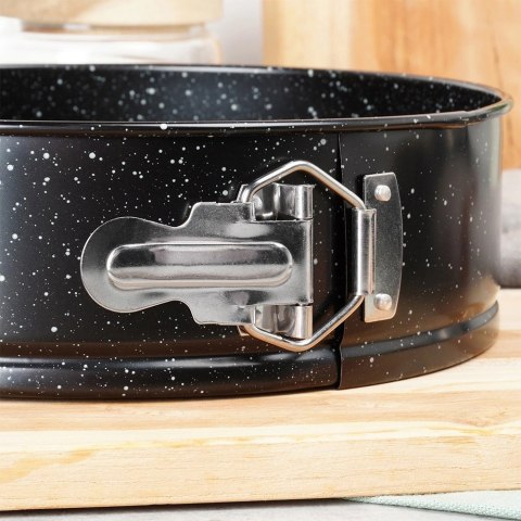 Tortownica Rozpinana Granitowa 24 cm VILDE Stal Nieprzywierająca do Ciast