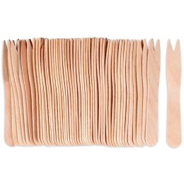 Widelczyki do Frytek Drewniane 50 szt. VILDE Ekologiczne 8,5 cm